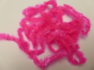 Super Blob Ice Chenille 15 mm - 124 Fluo Fuchsia